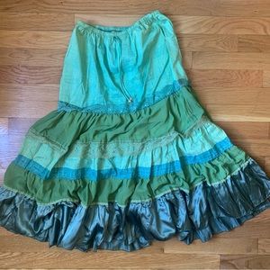 Vintage green skirt